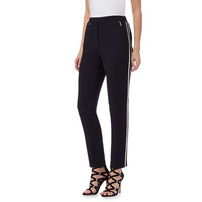 Star by Julien Macdonald Navy tipped trim trousers